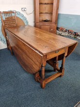 Load image into Gallery viewer, Oak Dining Table And Eight Lancashire Dining Chairs