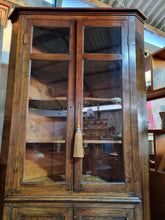 Load image into Gallery viewer, 19th Century Oak Standing Corner Cupboard