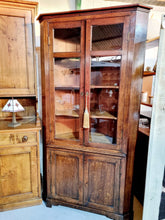 Load image into Gallery viewer, 19th Century Oak Standing Corner Cupboard