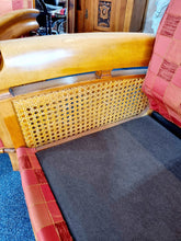 Load image into Gallery viewer, A Pair Of Beech Framed Bergere Armchairs