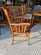 Load image into Gallery viewer, 19th Century Oak Kitchen Carver Chair