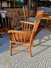 Load image into Gallery viewer, 19th Century Oak Kitchen Carver Chair