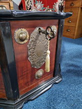 Load image into Gallery viewer, 19th Century Colonial Mahogany & Ebonised Travel Chest