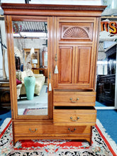 Load image into Gallery viewer, An early 20th Century Walnut Compactum Wardrobe