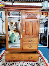 Load image into Gallery viewer, An early 20th Century Walnut Compactum Wardrobe