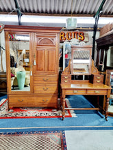 Load image into Gallery viewer, An early 20th Century Walnut Compactum Wardrobe