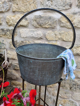 Load image into Gallery viewer, Vintage Solid Brass Jam Pan