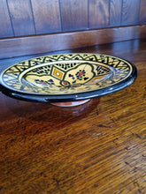 Load image into Gallery viewer, Vintage Safi hand painted Moroccan bowl in saffron
