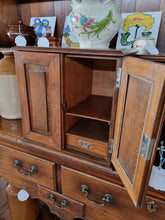 Load image into Gallery viewer, Early 20th Century Oak Table Top Cupboard With Lockable Key