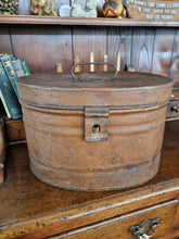 Load image into Gallery viewer, Antique Victorian Hat Tin