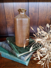 Load image into Gallery viewer, Antique Salt Glazed Bourne Denby Old Ink Stoneware Pot With Pouring Spout