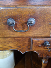 Load image into Gallery viewer, George III Style Oak Dresser With A Pot Board Base Shelf Sidebard