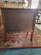 Load image into Gallery viewer, Vintage Oak Twin Pedestal Desk
