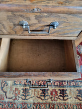 Load image into Gallery viewer, Vintage Oak Twin Pedestal Desk