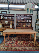 Load image into Gallery viewer, Farmhouse Scrub Top Pine Dining Table