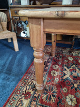 Load image into Gallery viewer, Farmhouse Scrub Top Pine Dining Table
