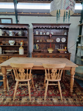 Load image into Gallery viewer, Farmhouse Scrub Top Pine Dining Table