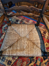 Load image into Gallery viewer, Oak Ladder Back Chair  Late 19th Century