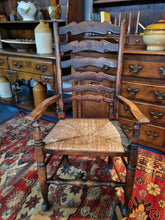 Load image into Gallery viewer, Oak Ladder Back Chair  Late 19th Century