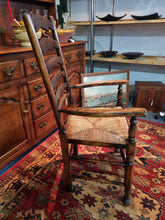 Load image into Gallery viewer, Oak Ladder Back Chair  Late 19th Century