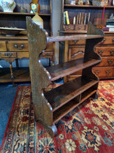 Load image into Gallery viewer, Antique 19th Century Oak Open Bookcase