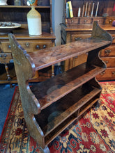 Load image into Gallery viewer, Antique 19th Century Oak Open Bookcase