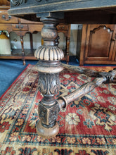 Load image into Gallery viewer, Early 20thC Oak And Octagonal Library Table