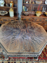 Load image into Gallery viewer, Early 20thC Oak And Octagonal Library Table