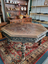Load image into Gallery viewer, Early 20thC Oak And Octagonal Library Table
