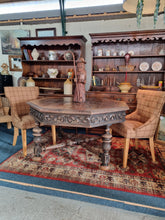 Load image into Gallery viewer, Early 20thC Oak And Octagonal Library Table