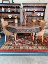 Load image into Gallery viewer, Early 20thC Oak And Octagonal Library Table