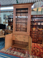 Load image into Gallery viewer, Edwardian Oak Bookcase/Larder Cupboard