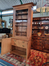 Load image into Gallery viewer, Edwardian Oak Bookcase/Larder Cupboard