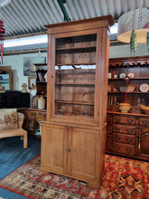 Load image into Gallery viewer, Edwardian Oak Bookcase/Larder Cupboard