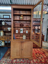 Load image into Gallery viewer, Edwardian Oak Bookcase/Larder Cupboard