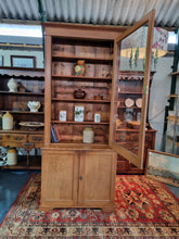 Load image into Gallery viewer, Edwardian Oak Bookcase/Larder Cupboard