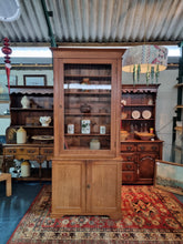 Load image into Gallery viewer, Edwardian Oak Bookcase/Larder Cupboard