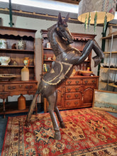 Load image into Gallery viewer, Large Wooden Horse