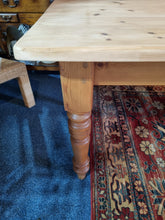 Load image into Gallery viewer, Farmhouse Scrub Top Pine Dining Table