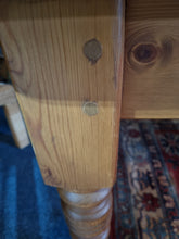 Load image into Gallery viewer, Farmhouse Scrub Top Pine Dining Table