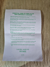 Load image into Gallery viewer, Laura Ashley Two Seater Sofa