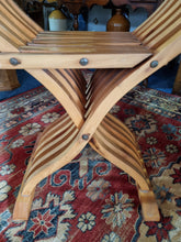 Load image into Gallery viewer, Vintage Savonarola Chair 1960's Renaissance Style