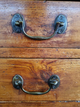 Load image into Gallery viewer, Victorian Pine Kneehole Partners Desk