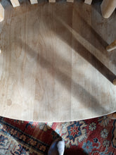 Load image into Gallery viewer, Beech Lathe Back Grandfather Fireside Chair