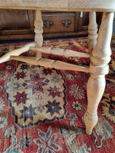 Load image into Gallery viewer, Beech Lathe Back Grandfather Fireside Chair