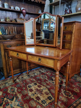 Load image into Gallery viewer, Dressing Table With Folding Mirror