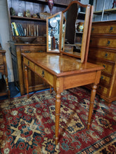 Load image into Gallery viewer, Dressing Table With Folding Mirror