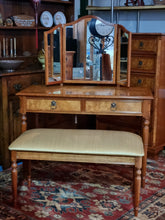 Load image into Gallery viewer, Dressing Table With Folding Mirror