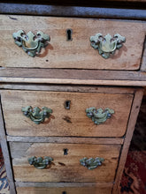 Load image into Gallery viewer, Victorian Twin Pedestal Kneehole Desk