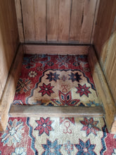 Load image into Gallery viewer, Victorian Pitch Pine Kneehole Desk